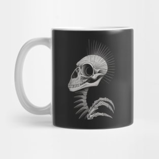 Sketch of an Alien Skeleton Mug
